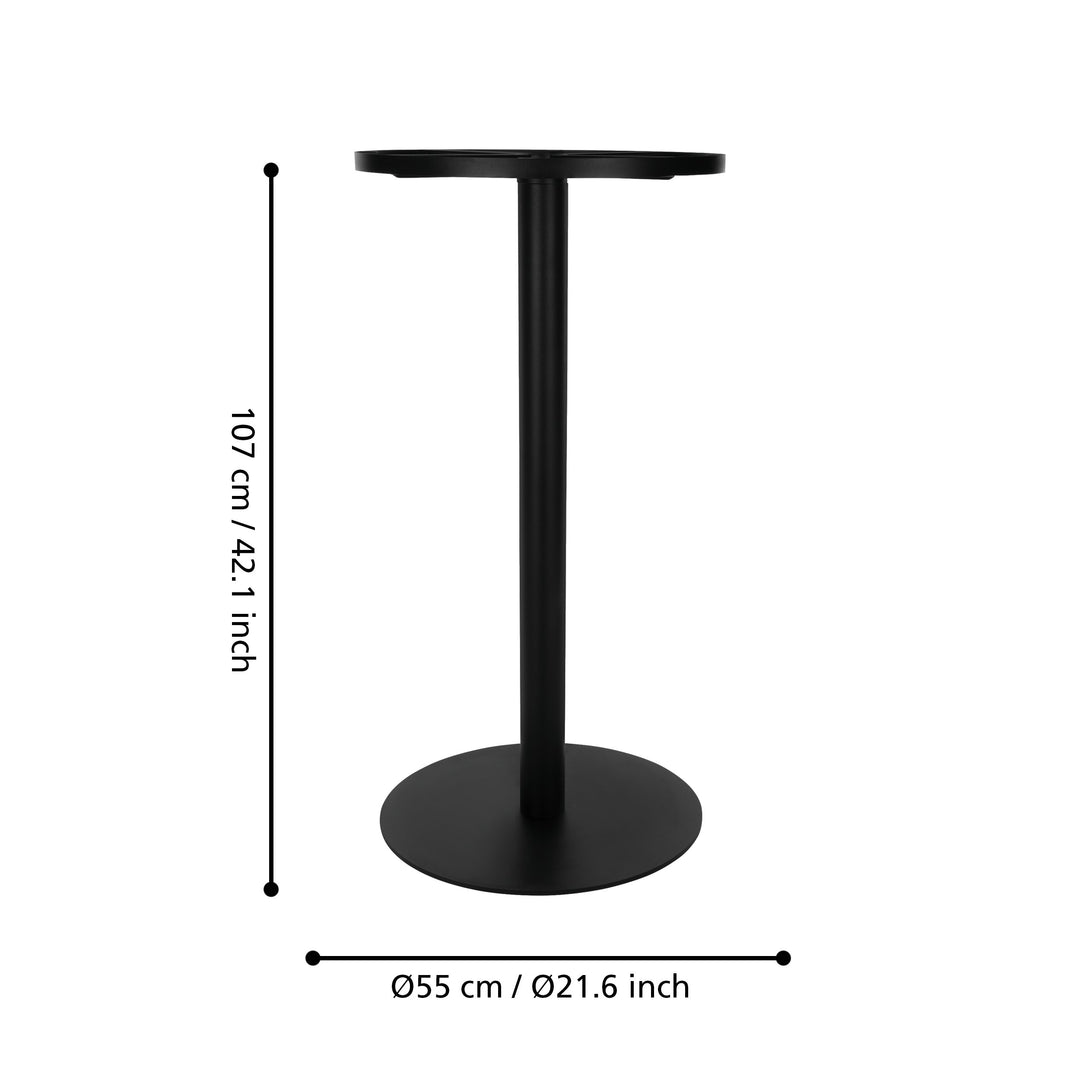 Tischbeine Kalimatan  H:107 Ø 55 cm