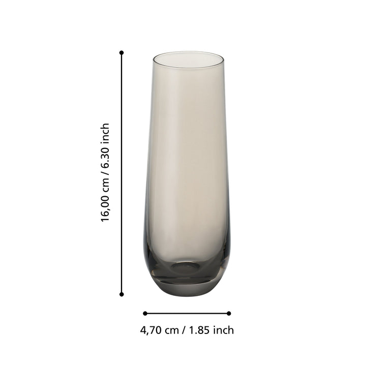 Sektglas Ormara  H:16 Ø 6 cm