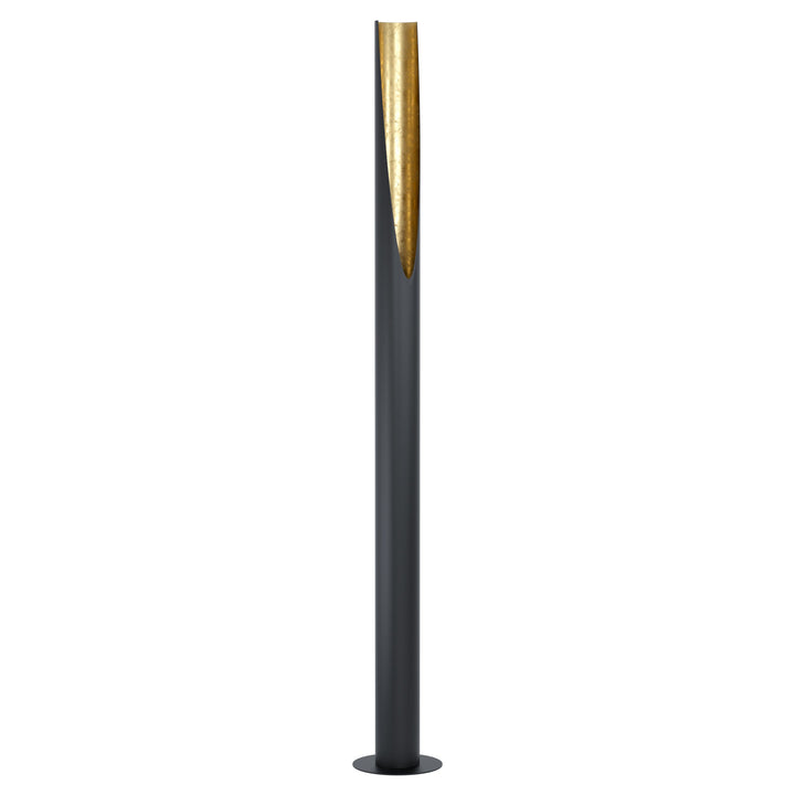 Stehleuchte Prebone mit Schalter schwarz, gold 1X4,7W H:180,5 Ø 11 cm in