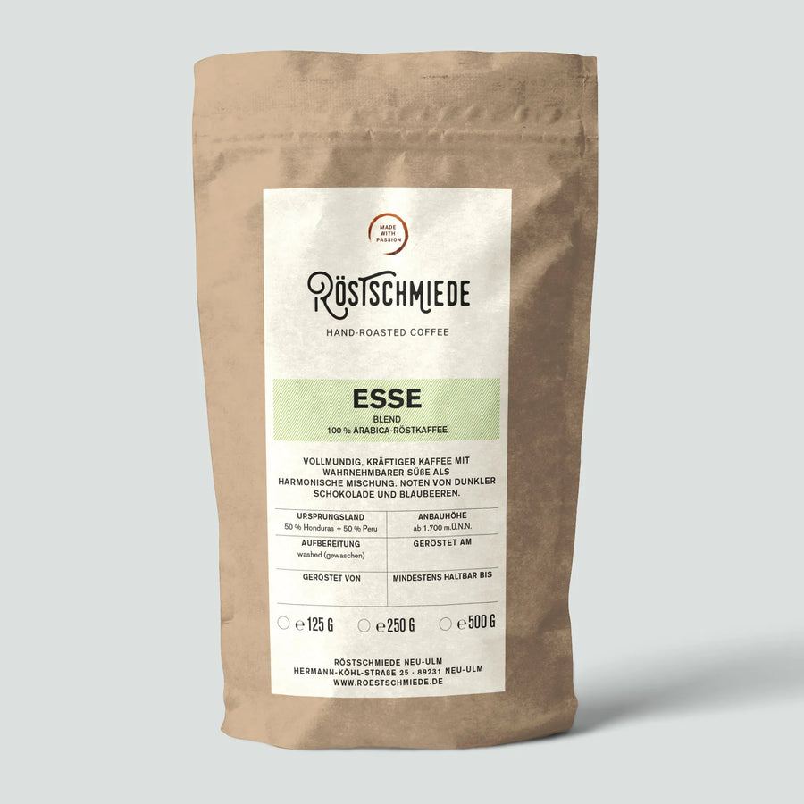 Röstschmiede Kaffeebohnen -   Esse - Honduras/Peru | Schokolade, Blaubeeren